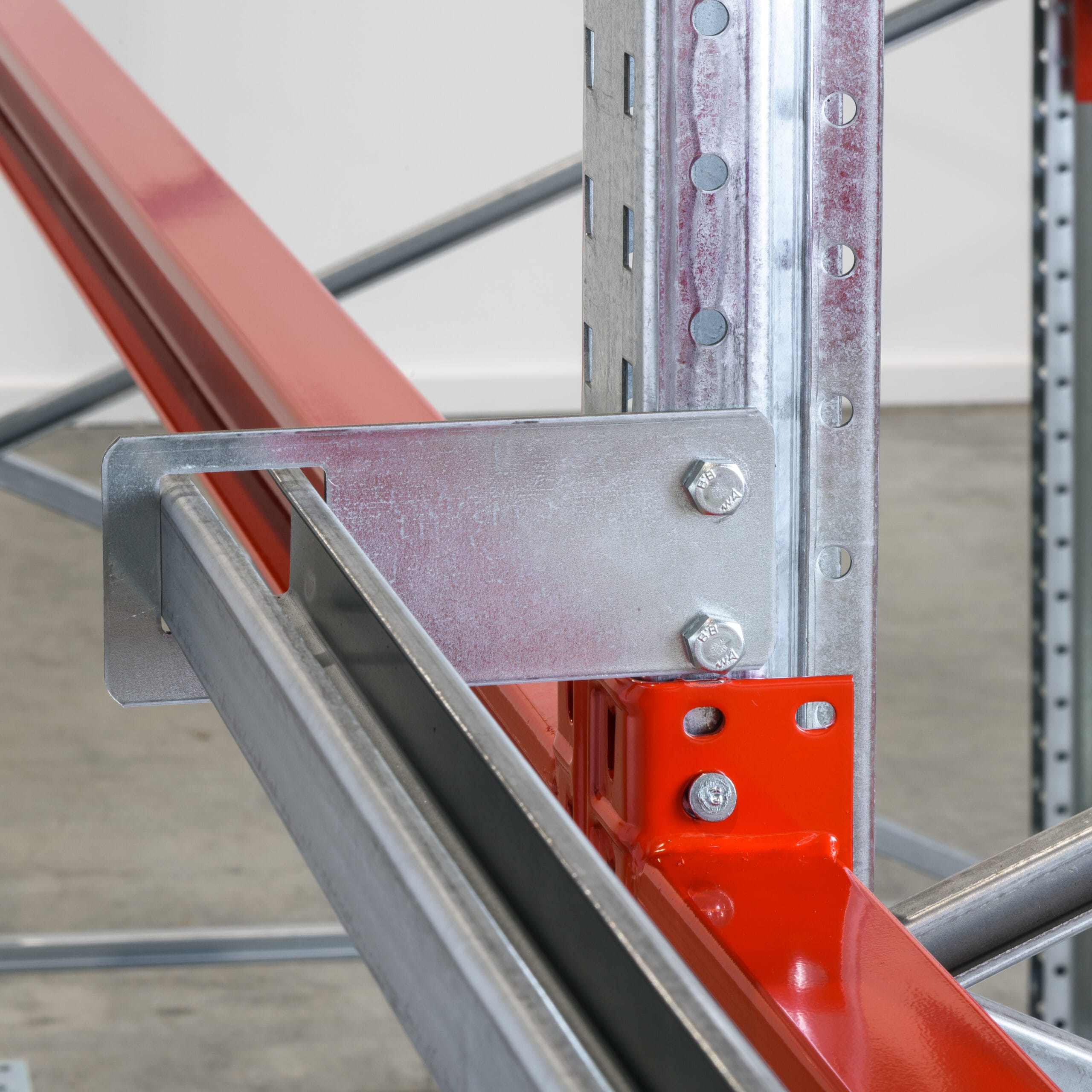 PRX 1000 Durchschubsicherung C46  x 2800 mm - verzinkt, inkl. Kleinteile