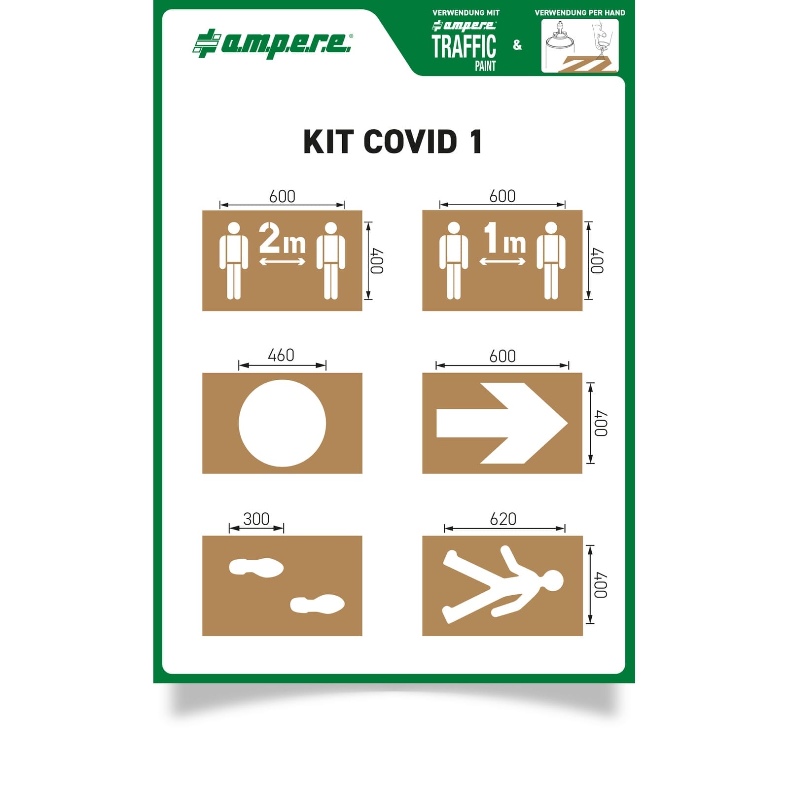 RMX Schablonen KIT Covid