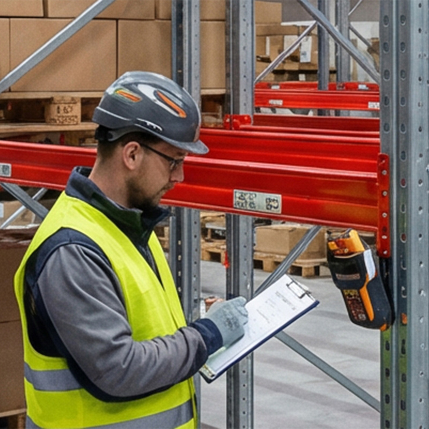 Regalprüfung Kragarmregal