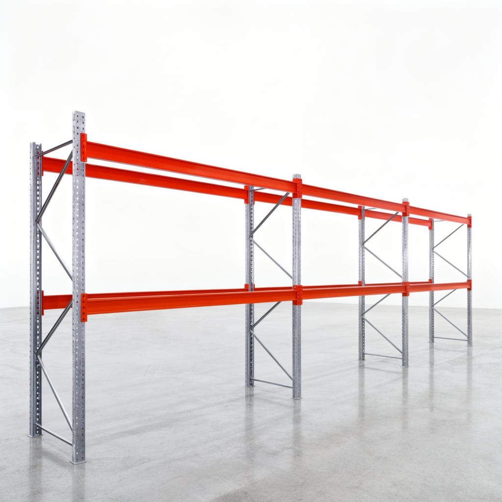 Palettenregale PRX 1000, Europalette, H: 2.600 mm, B: 8.500 mm, Palettengewicht: 1.500 kg, Palettenplätze: 27