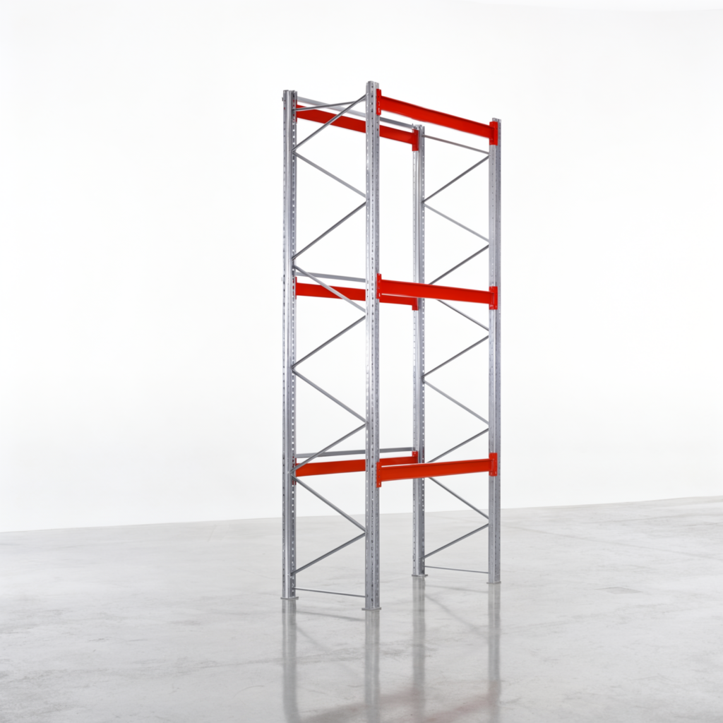 Palettenregale PRX 1000, Europalette, H: 5.600 mm, B: 2.000 mm, Palettengewicht: 1.000 kg, Palettenplätze: 8