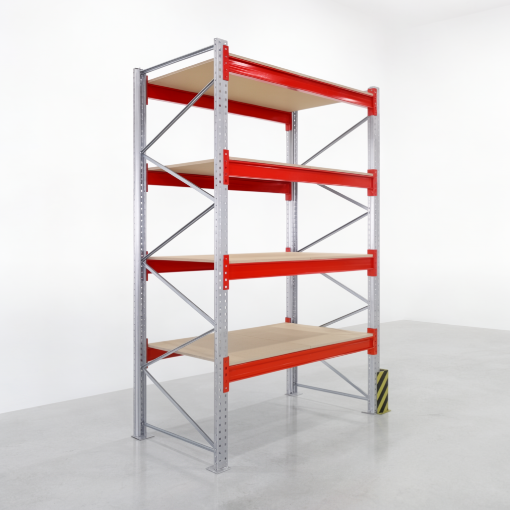 Palettenregale PRX 1000, Europalette, H: 3.100 mm, B: 2.000 mm, Palettengewicht: 750 kg, Palettenplätze: 10