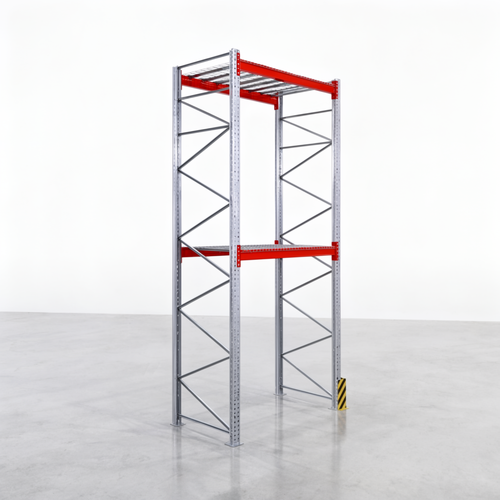 Palettenregale PRX 1000, Europalette, H: 4.600 mm, B: 2.000 mm, Palettengewicht: 750 kg, Palettenplätze: 6