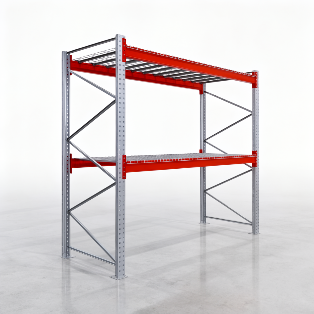 Palettenregale PRX 1000, Europalette, H: 2.600 mm, B: 2.900 mm, Palettengewicht: 750 kg, Palettenplätze: 9