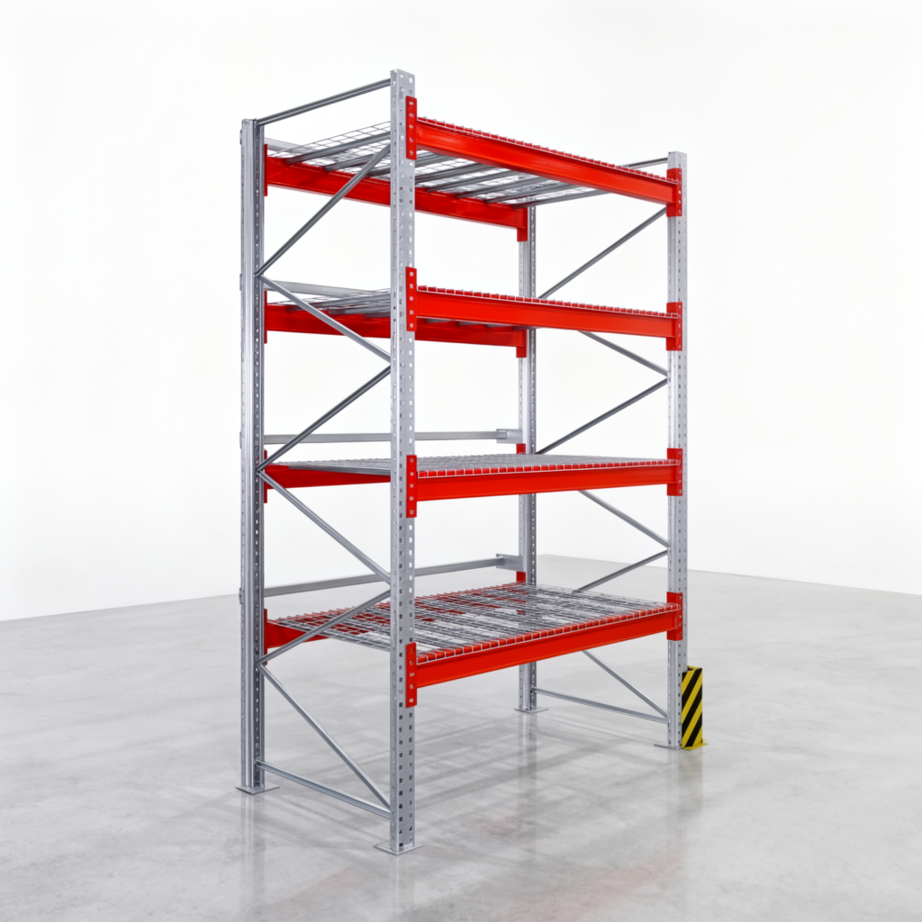 Palettenregale PRX 1000, Europalette, H: 3.100 mm, B: 2.000 mm, Palettengewicht: 750 kg, Palettenplätze: 10