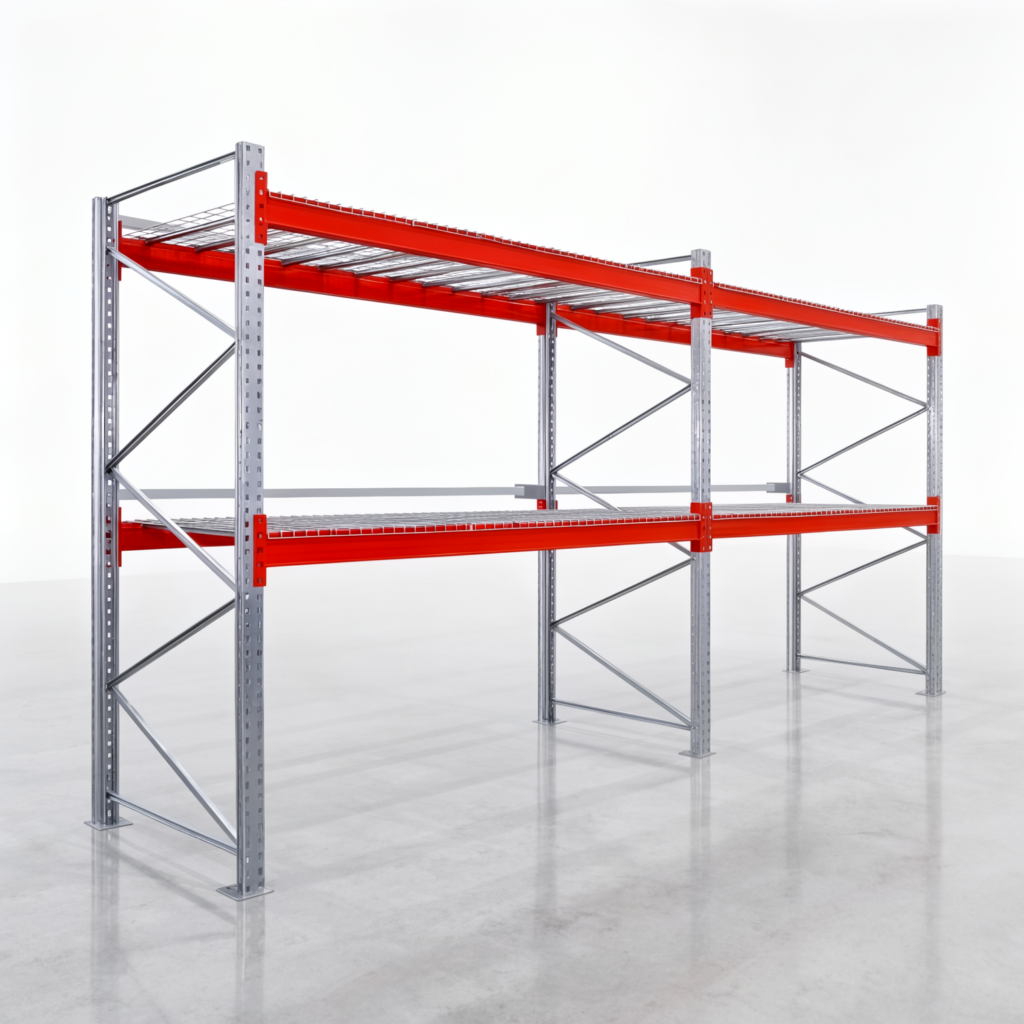 Palettenregale PRX 1000, Europalette, H: 2.600 mm, B: 5.700 mm, Palettengewicht: 750 kg, Palettenplätze: 18