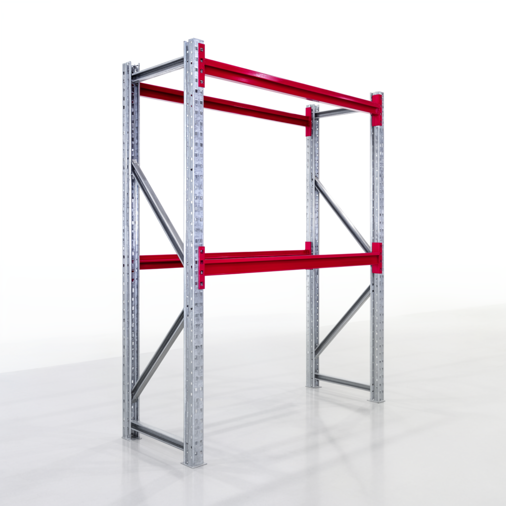Weitspannregale WSX 5000, H: 2.000 mm, B: 1.626 mm mm, T: 600 mm, Ebenen: 3, Feldbreite: 1.500 mm, Auflage: ohne