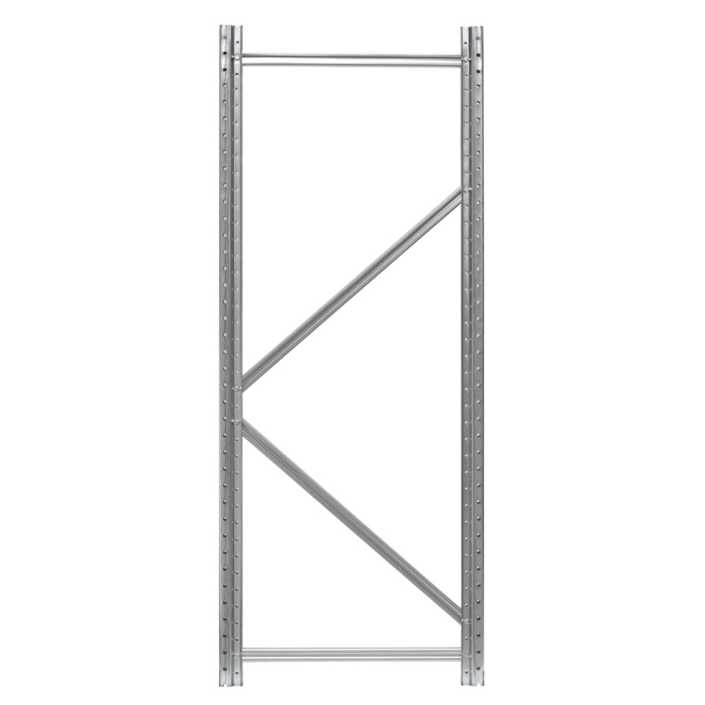 WSX 5000 Ständerahmen WSPR, Höhe 2000 mm, Tiefe 800 mm, 1,5mm Stärke, galvanisch verzinkt