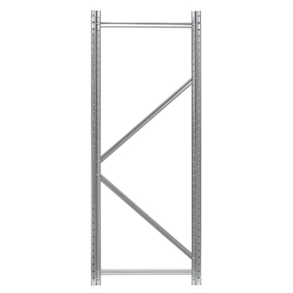 WSX 5000 Ständerahmen WSPR, Höhe 2000 mm, Tiefe 800 mm, 1,5mm Stärke, galvanisch verzinkt