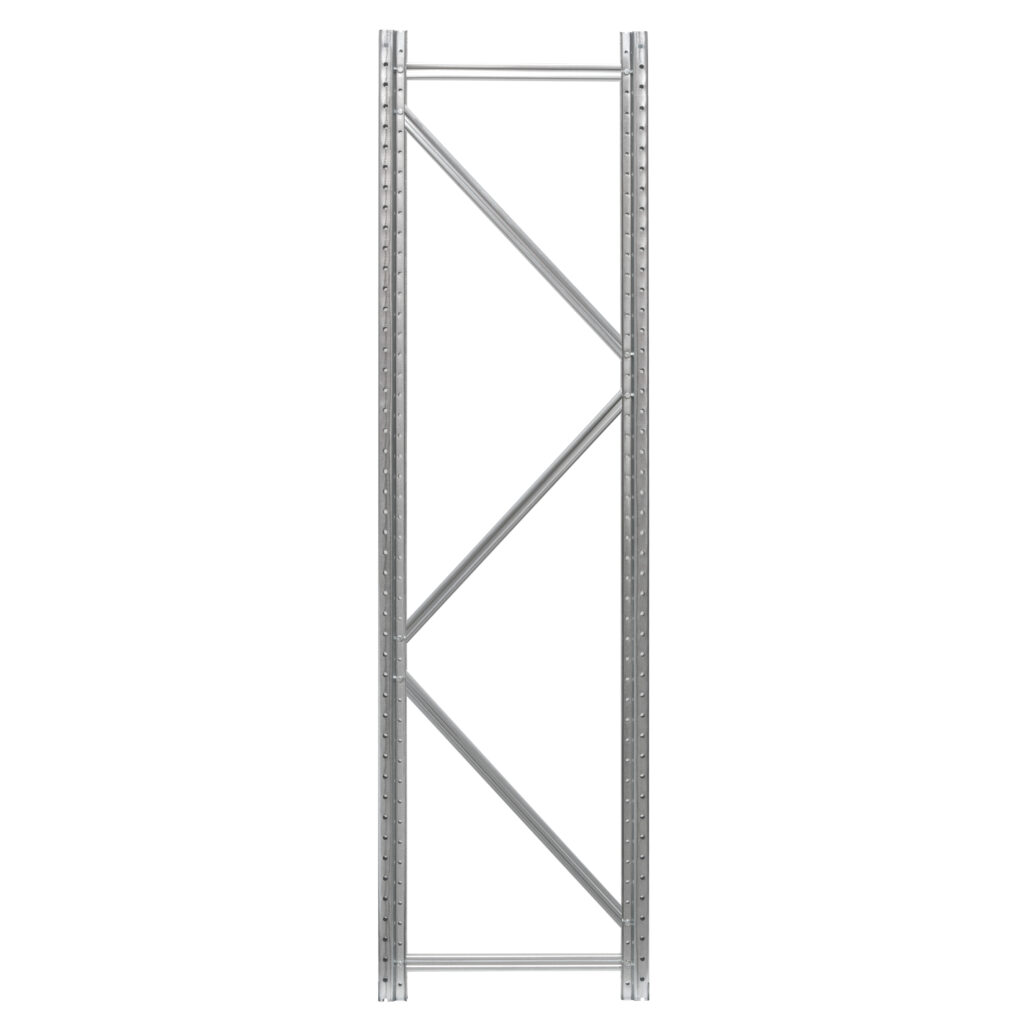 WSX 5000 Ständerahmen WSPR, Höhe 2400 mm, Tiefe 600 mm, 1,5mm Stärke, galvanisch verzinkt