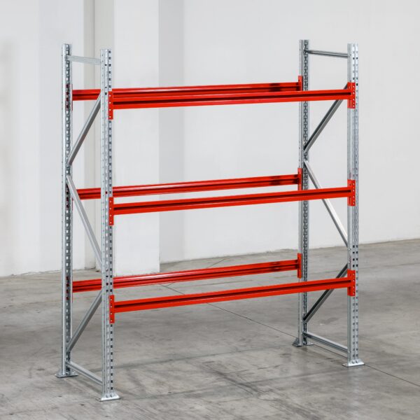 WSX 5000 Ständerahmen WSPR, Höhe 2400 mm, Tiefe 800 mm,, 1,5mm Stärke, galvanisch verzinkt